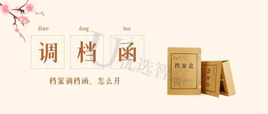 档案调转函怎么开