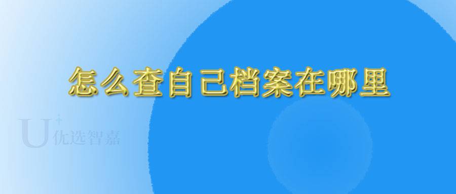 怎么查自己档案在哪里
