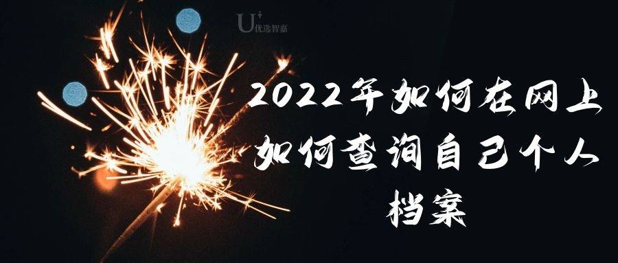 2022年如何在网上查询自己个人档案