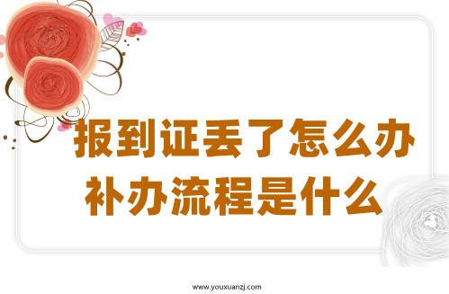 报到证丢了怎么办,补办流程是什么