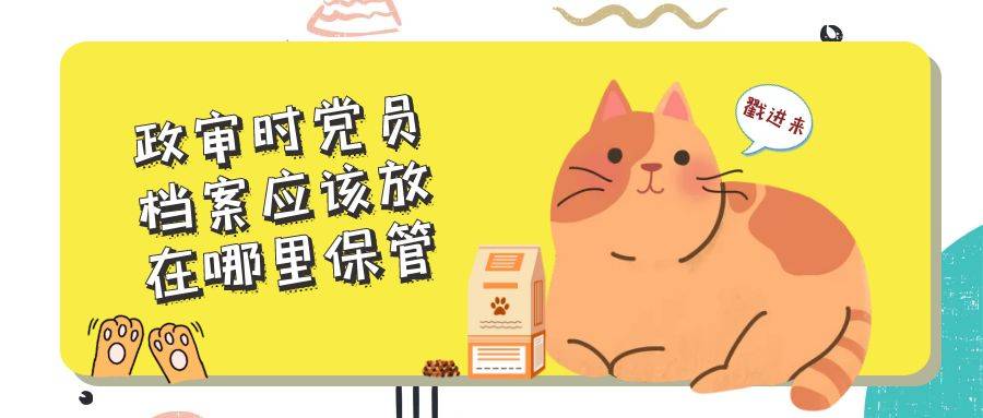 政审时党员档案应该放在哪里保管