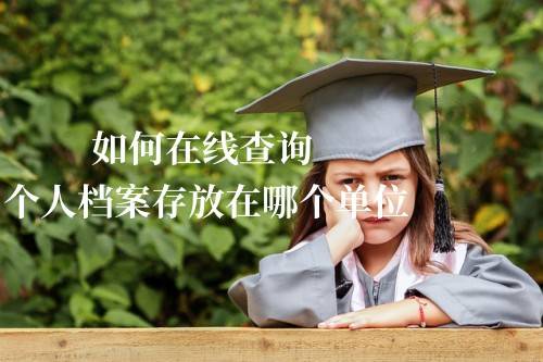 如何在线查询个人档案存放在哪个单位