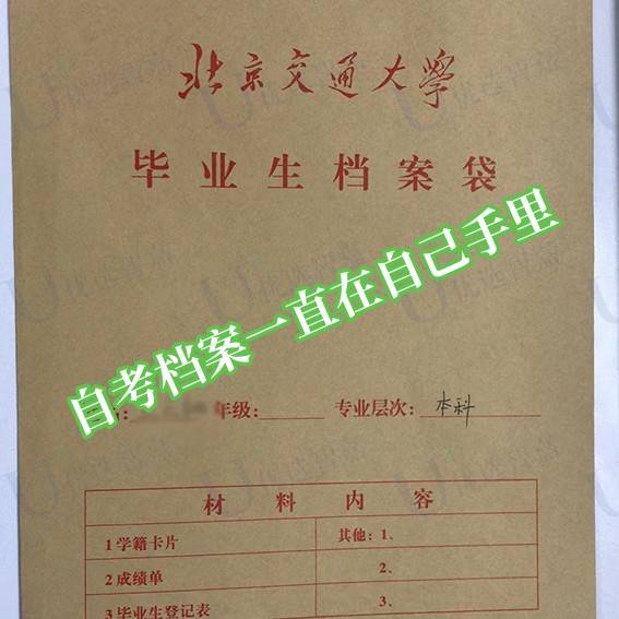 自考档案一直在自己手里怎么办，政审能过吗