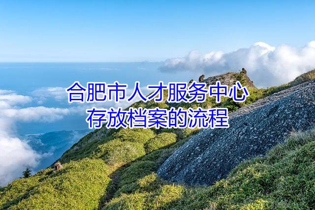 合肥市人才服务中心存放档案的流程