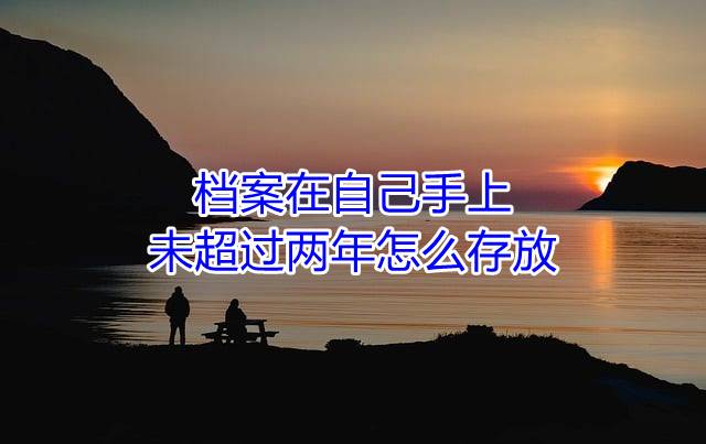 档案在自己手上未超过两年怎么存放