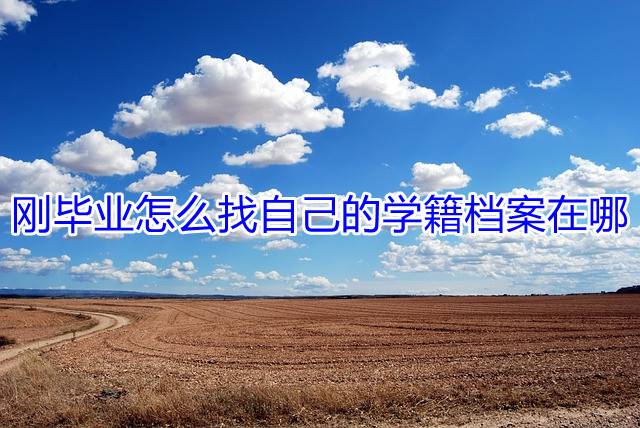 刚毕业怎么找自己的学籍档案在哪