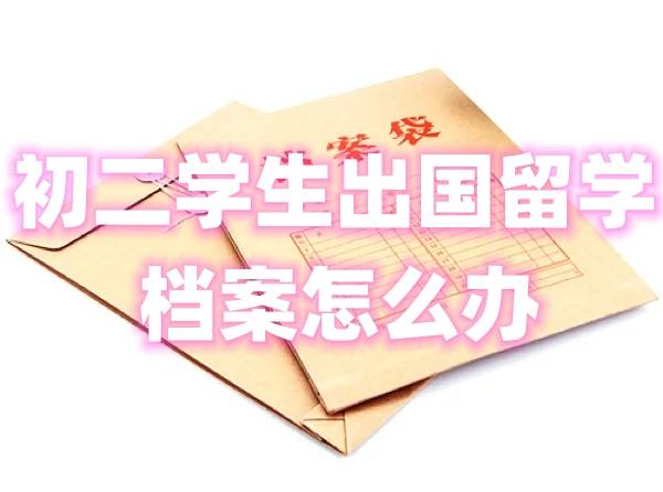 初二学生出国留学档案怎么办