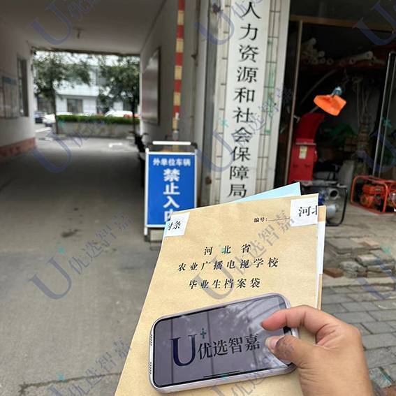 学校给的档案在自己手里，人才不接收