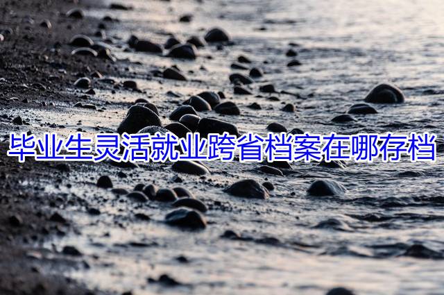毕业生灵活就业跨省档案在哪存档