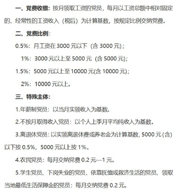 20年没交党费了，还用补交吗
