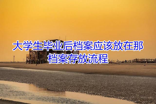 大学生毕业后档案应该放在那，档案存放流程