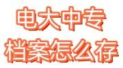 电大中专的档案可以放进人才吗，怎么存