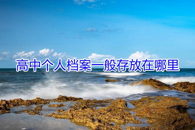 高中个人档案一般存放在哪里