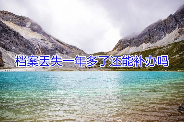 档案丢失一年多了还能补办吗