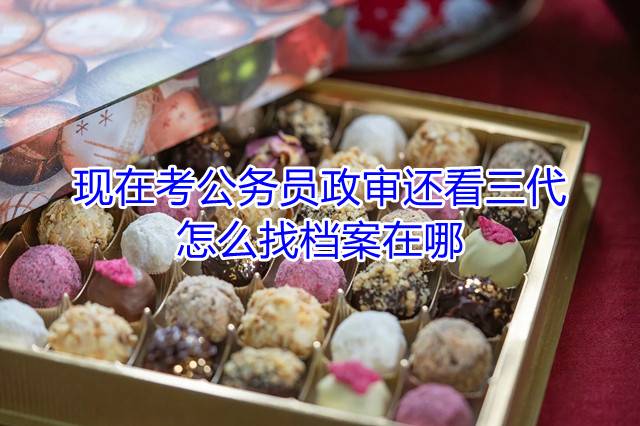 现在考公务员政审还看三代吗，怎么找档案在哪