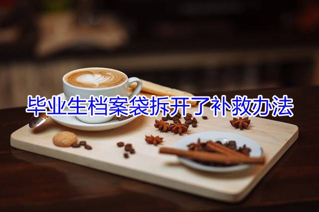 毕业生档案袋拆开了补救办法