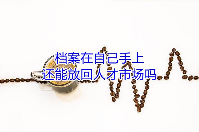 档案在自己手上还能放回人才市场吗