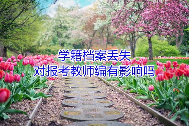 学籍档案丢失对报考教师编有影响吗