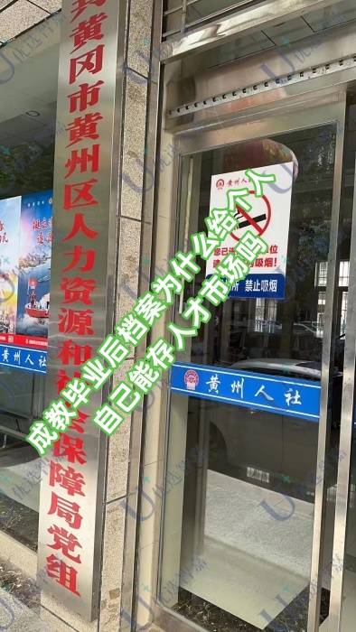 成教毕业后档案为什么给个人，自己能存人才市场吗
