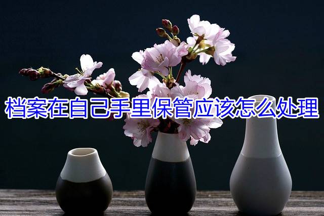 档案在自己手里保管应该怎么处理