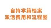 自持学籍档案激活费用多少，放到人才市场是激活了没