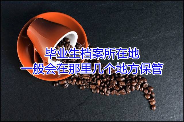 毕业生档案所在地一般会在那里几个地方保管