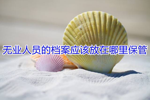 无业人员的档案应该放在哪里保管