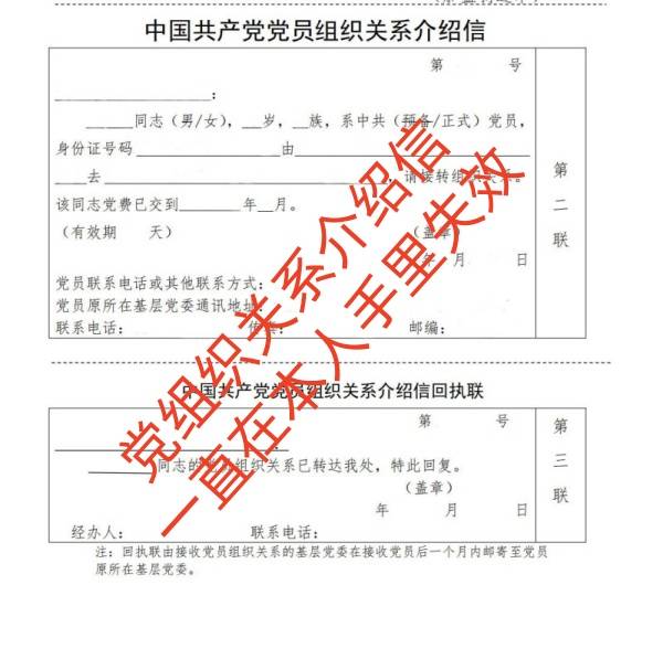 党组织关系介绍信一直在本人手里失效，不接收怎么办