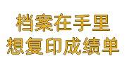 档案在自己手里，想复印成绩单可以吗，怎么弄