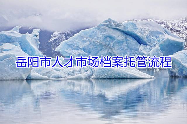 岳阳市人才市场档案托管流程