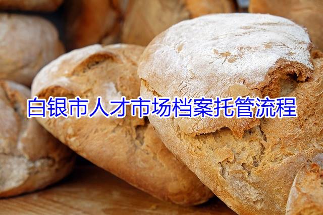 白银市人才市场档案托管流程