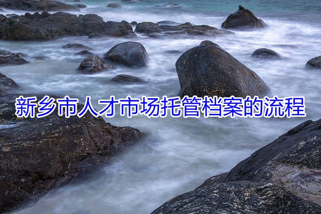 新乡市人才市场托管档案的流程