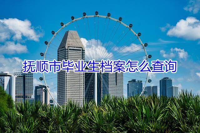 抚顺市毕业生档案怎么查询