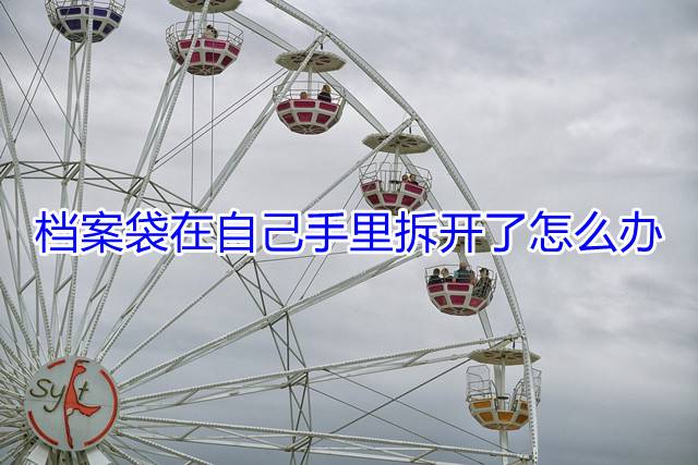 档案袋在自己手里拆开了怎么办
