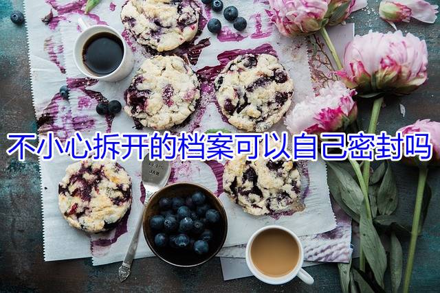 不小心拆开的档案可以自己密封吗