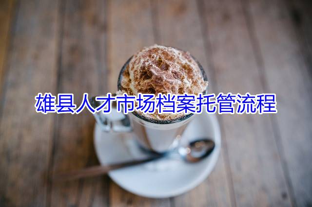 雄县人才市场档案托管流程