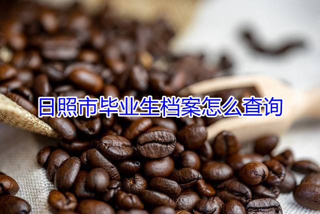 日照市毕业生档案怎么查询