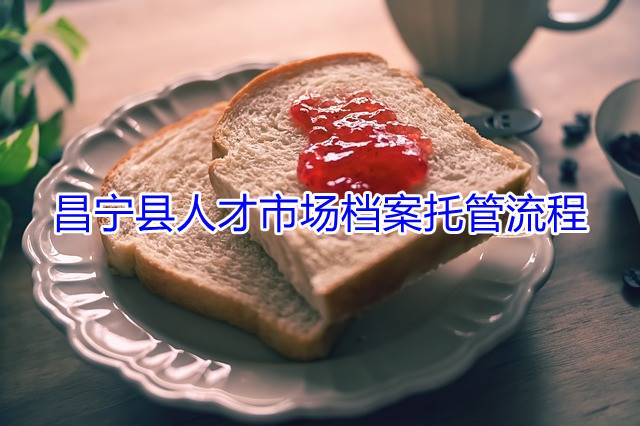 昌宁县人才市场档案托管流程