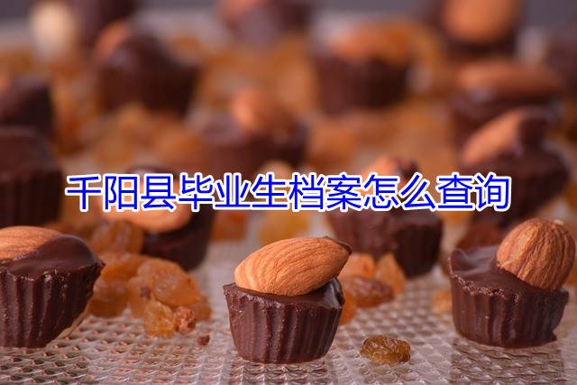 千阳县毕业生档案怎么查询