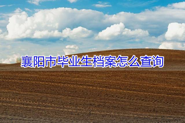 襄阳市毕业生档案怎么查询