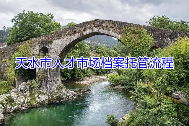 天水市人才市场档案托管流程