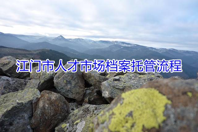 江门市人才市场档案托管流程