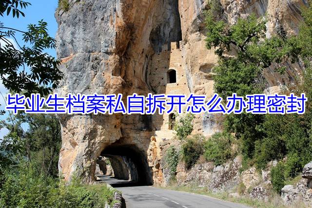 毕业生档案私自拆开怎么办理密封
