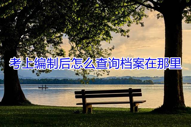 考上编制后怎么查询档案在那里