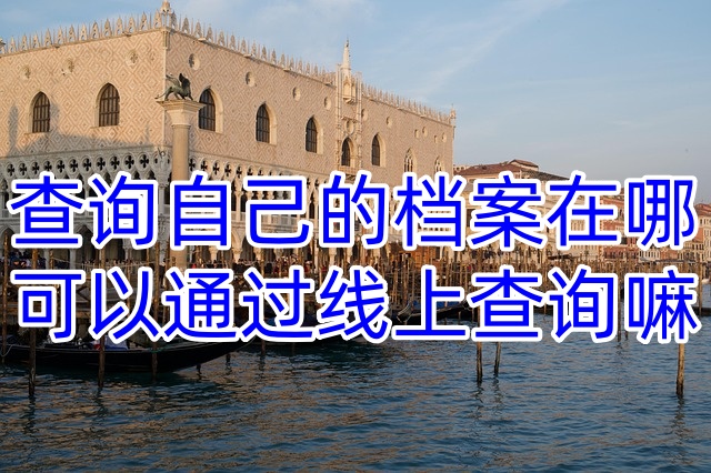 查询自己的档案在哪，可以通过线上查询嘛