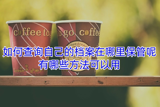 如何查询自己的档案在哪里保管呢，有哪些方法可以用