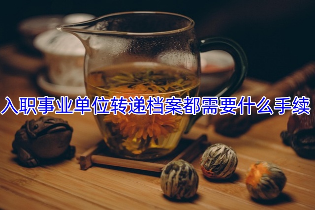 入职事业单位转递档案都需要什么手续