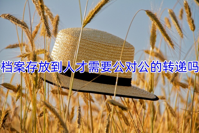 档案存放到人才需要公对公的转递吗