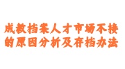 成教档案人才市场不接