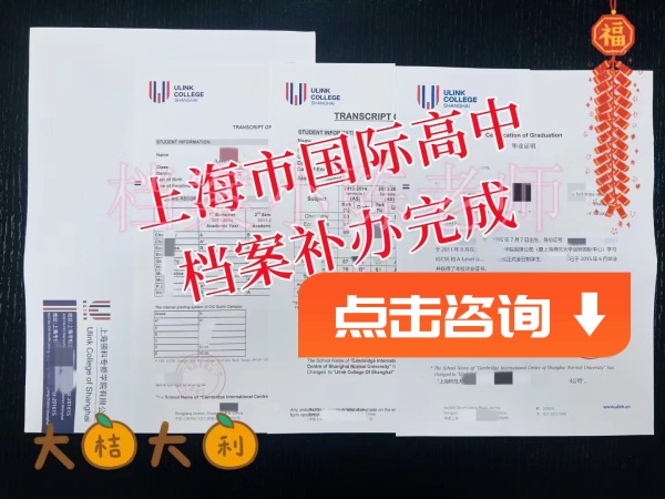 国际高中档案补办案例
